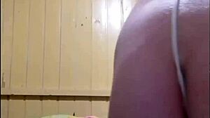 Caught young girl alone sucking tits