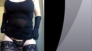 Stripper Filme With Clothes Ripped And Sensual Striptease.