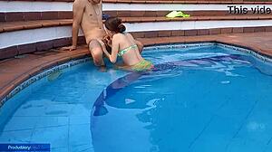 While some bang at the bar, we screw by the pool.