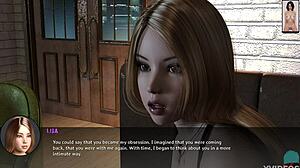 니콜이 카메라 앞에서 딜도로 자위, 리유니언 24