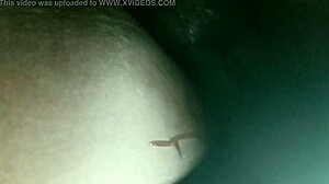 A friend fucks a petite girl with his big black cock and creampies her.