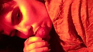 Nice Gift: Beautiful Darcy Dark Delivers A Suggestive Blowjob On Monster Cock