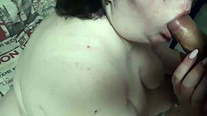 i'm a hot bbw suckin cocks and gettin fucked doggystle in homemade tape