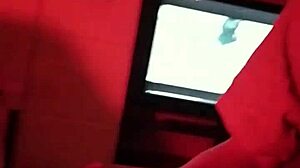 Nice Gift: Beautiful Darcy Dark Delivers A Suggestive Blowjob On Monster Cock