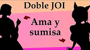 Double Mistress And Submissive Interact With You