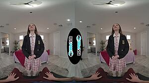 Cute Redhead Creamed By Fat Cock In Vr