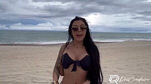 Drii Cordeiro's Beach Stranger Hotel Fuck