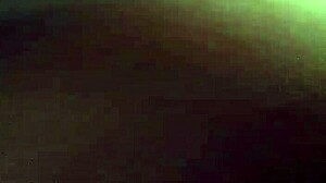 Amateurs filming homemade scenes outside in the open air