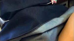 Japanese amateur A.O. in car sex adventures 😈