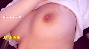 I love showing off my asian tits and chinese pussy in this hot solo session