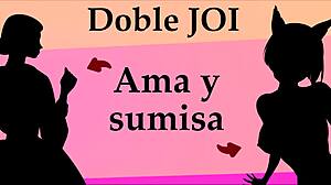 Double Mistress And Submissive Interact With You