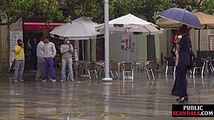 Hey Slut, Feel the Whip on the Street from Your Domina?