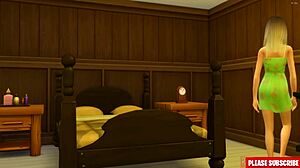 Horny stepdad sneaks into bed with innocent stepdaughter at hotel