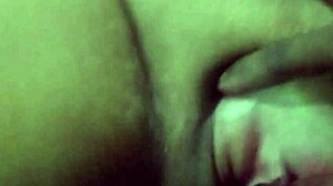 Novinha cums hard from big black cock