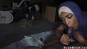 Teen blowjob and petite riding in military-themed action scene