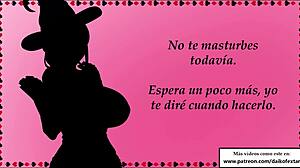 Halloween Joi special, milked for 20 minutes