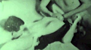 Dark Lantern brings vintage porn with hairy mature milf banging