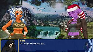 Star wars orange trainer part 27! cosplay bang those hot alien girls in costumes!