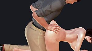 Hentai 3D Fucks Big Boob Chick!