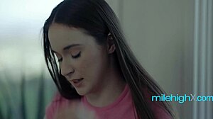 Stepmom Drives Me Wild with Shy Teen Muff Diving!