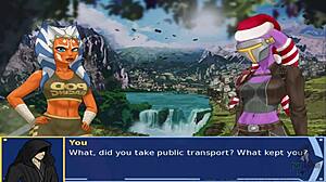 Star wars orange trainer part 27! cosplay bang those hot alien girls in costumes!