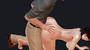 Hentai 3D Fucks Big Boob Chick!