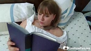 Step Sister's Blonde Friend Bent Over for Hardcore Fuck