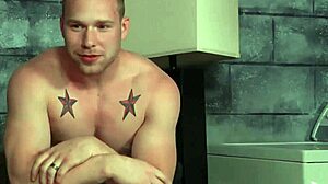 Athletic Jock Gets Cumcovered After Outdoor Cock Sucking Session