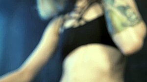 ASMR Oil And Cream On Teen Cosplay Tattoo Wet Body