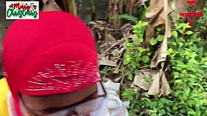 Casal Nigeriano Faz Sexo Romântico no Campo de Natal