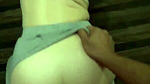 Mompervy blondýnka Kit Mercer šílí v tabu jóga šukání