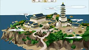 In this hentai, the trainer dates with big tits in book 4