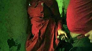 Nighttime Passion with Girlfriend in Dark Ranch Setting. My Heart Races for Her Big Assets!