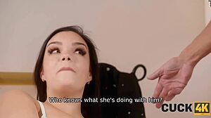 Não resisto à buceta peluda dessa milf casada acolhendo o pau do marido toda vez