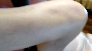 Fuck buddy pounds her tight arse in wild swing action