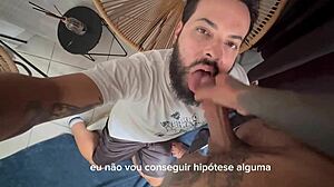 Homem barbudo chupa 41 paus: mamada completa no red?