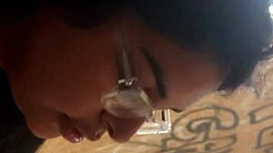 Allyson Swallows Billy's Cock Deep 😍