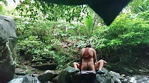 Oh Wow, Kuya Fucks Me Hard In The River With Creampie!