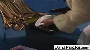 Dana DeArmond dives into steamy lesbian play with pussy licking and ass fun.