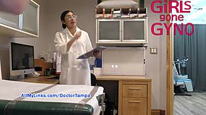 Stacy Shepard's Perverted Podiatrist Exam Bloopers. Behind-the-Scenes Fun in Florida Room!