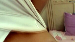 horny young brunette girls engage in oral sex