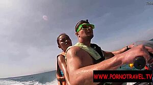 Jetski Adventure with Public Blowjob Scene