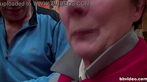 Me encanta que me follen duro en gangbang alemán