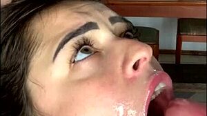 Slut Wife Sucks Plumber's Cock Rough