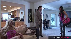 hot pornstars christie stevens & anissa kate anal pounding 4k teaser!