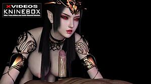 Kninebox Asian 3D Anime Medusa