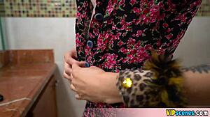 Extra skinny tiny redhead lola fae