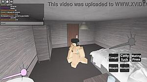 fucking in a roblox condo 1, getting sexy in the game