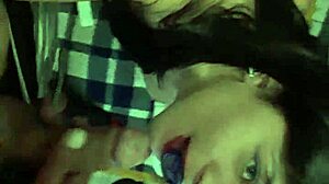 Flavia Tamayo and Pamela Pantera Cum Twice in Sewing Atelier, Almost Caught