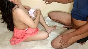 Asian Damad Always Ready to Please Sasu in Clear Hindi! 🔥